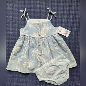 baby B'Gosh Chambray Summer Dress